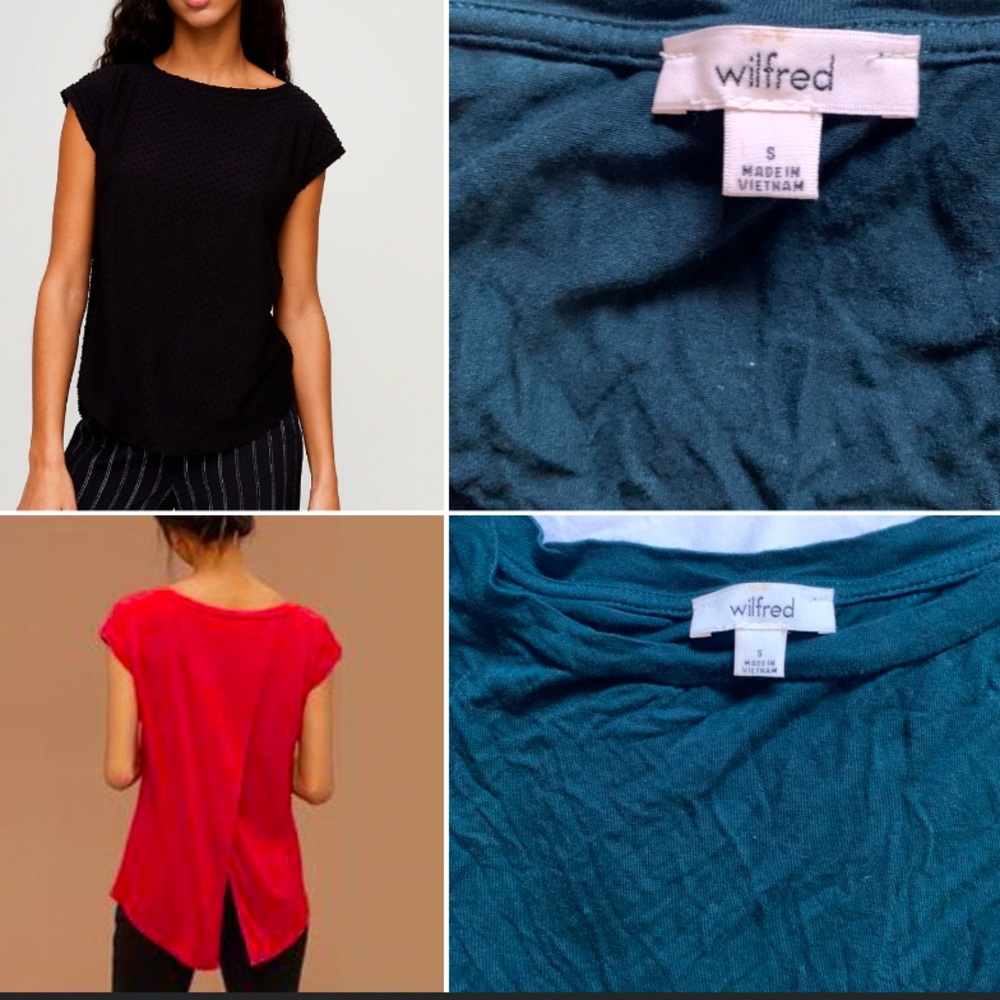 Aritzia Wilfred | Anvers Split back blouse